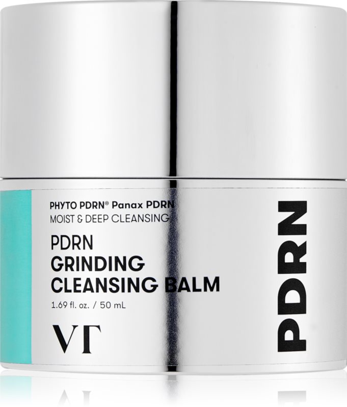 VT Cosmetics PDRN Grinding Cleansing Balm lotiune de curatare cu efect de exfoliere 50 ml