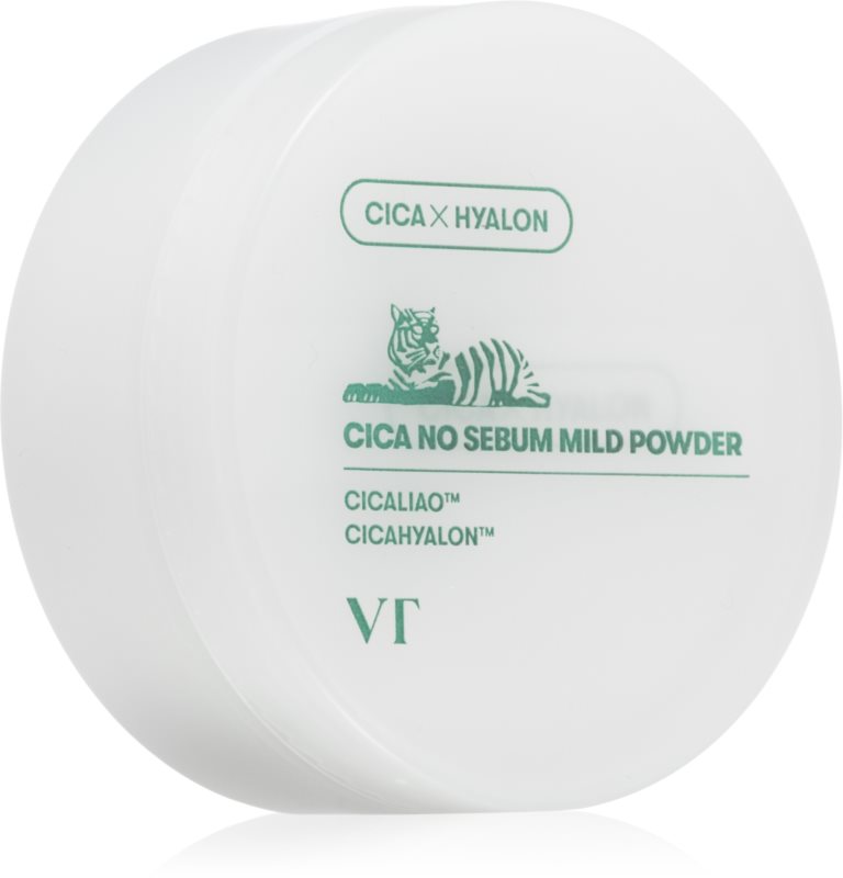 VT Cosmetics Cica No-Sebum Mild Powder pudra cu efect de matifiere cu efect de hidratare 5 g