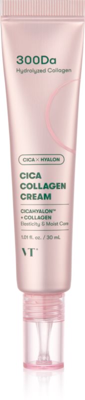 VT Cosmetics Cica Collagen Cream crema calmanta si hidratanta pentru fermitatea pielii 30 ml