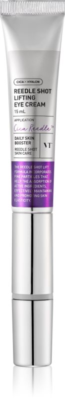 VT Cosmetics Reedle Shot Lifting Eye Cream crema de ochi pentru fermitate impotriva ridurilor si cearcanelor 15 ml