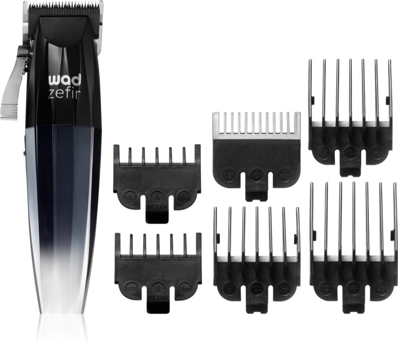 Wad Zefir Hair Clipper aparat pentru tuns parul Black Silver 1 buc