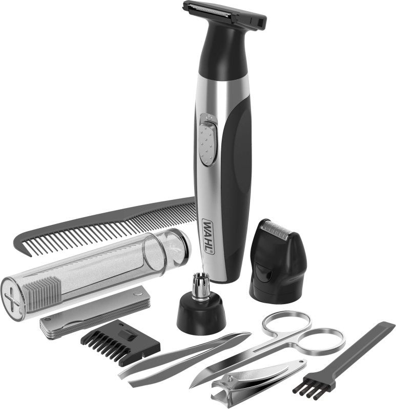 Wahl Deluxe Travel Kit set de tuns barba si corp pentru călătorii