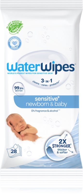 WaterWipes Water Wipes Baby Wipes servetele delicate pentru copii 28 buc