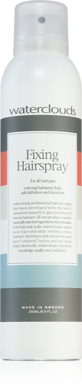 Waterclouds Fixing Hair Spray fixativ cu fixare puternică pentru definire si modelare 250 ml