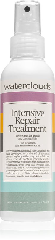 Waterclouds Intensive Repair Treatment spray nutritiv și hidratant pentru păr 150 ml