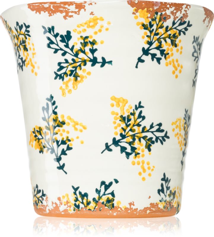 Wax Design Garden Yellow Citronella lumânare pentru exterior 14x14 cm