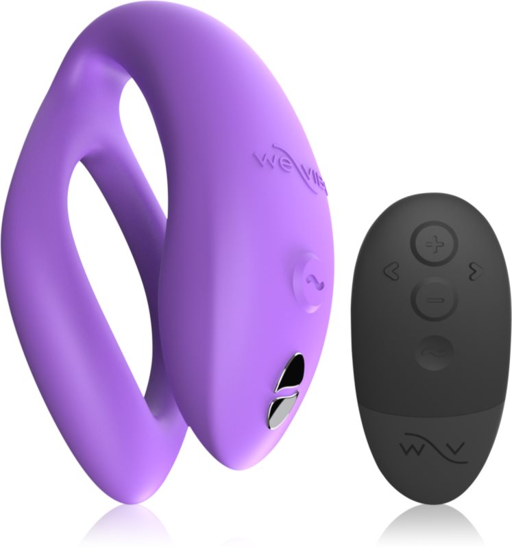 WE-VIBE Sync O vibrator pentru cuplu Purple 7,6 cm