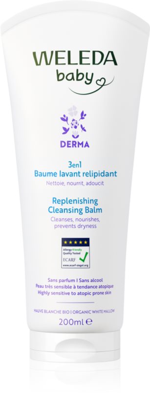 Weleda Baby Derma balsam de curatare pentru calmarea pielii 200 ml