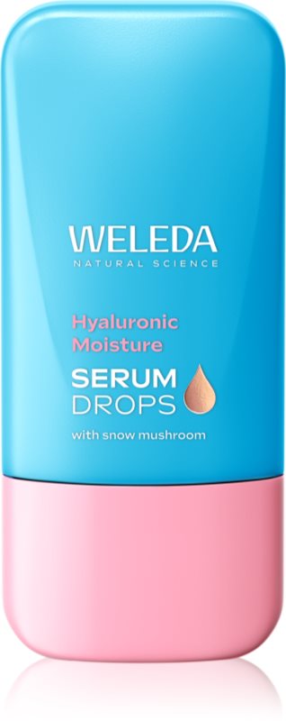Weleda Serum Drops Hyaluronic Moisture ser hidratant pentru stralucire 30 ml