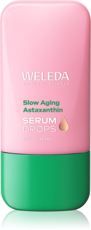 Weleda Serum Drops Slow Aging Astaxanthin ser pentru uniformizare pentru intinerirea pielii 30 ml