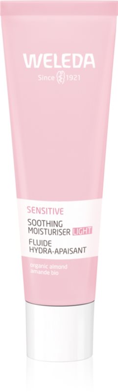 Weleda Sensitive Light crema de fata calmanta pentru piele sensibilă 30 ml