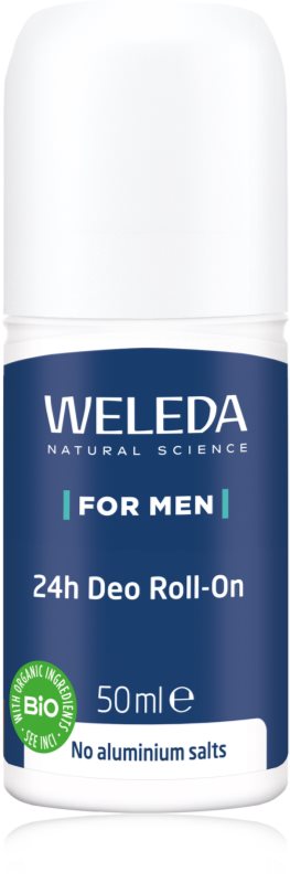 Weleda Men deodorant roll-on fără săruri de aluminiu 24 de ore 50 ml