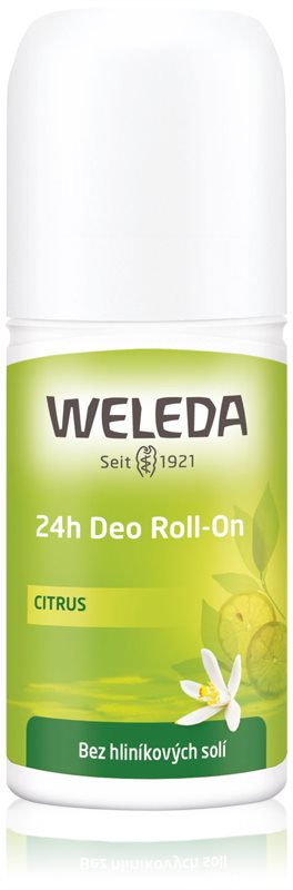 Weleda Citrus deodorant roll-on fără săruri de aluminiu 50 ml