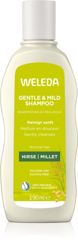 Weleda Hair Care sampon nutritiv cu mei pentru par normal 190 ml