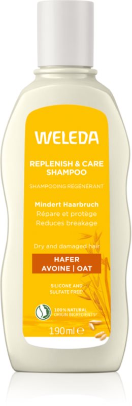 Weleda Oat sampon pentru regenerare pentru păr uscat și deteriorat 190 ml