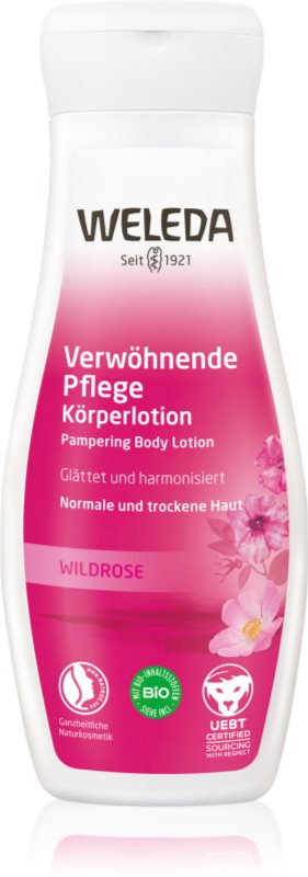 Weleda Rose loțiune de corp ușor hidratantă 200 ml