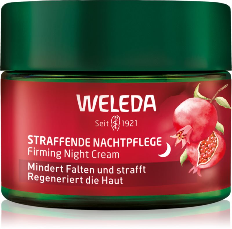Weleda Pomegranate crema de noapte pentru fermitate cu maca-peptide 40 ml