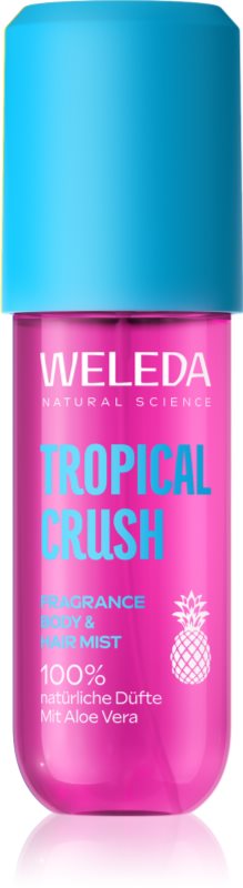 Weleda Tropical Crush spray parfumat pentru corp și păr pentru femei 95 ml