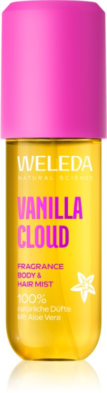 Weleda Vanilla Cloud spray parfumat pentru corp și păr pentru femei 95 ml