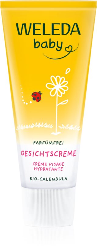 Weleda Baby crema de fata cu galbenele fara parfum 50 ml