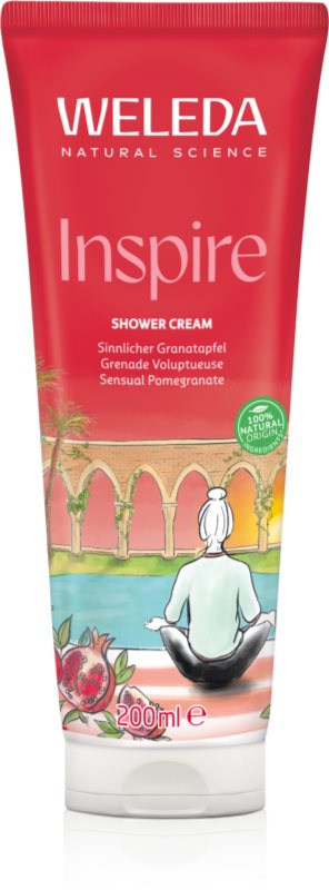 Weleda Pomegranate crema pentru dus regeneratoare 200 ml