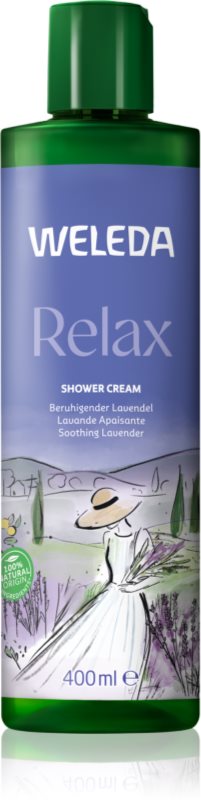 Weleda Relax cremă de duș relaxantă Levander 400 ml