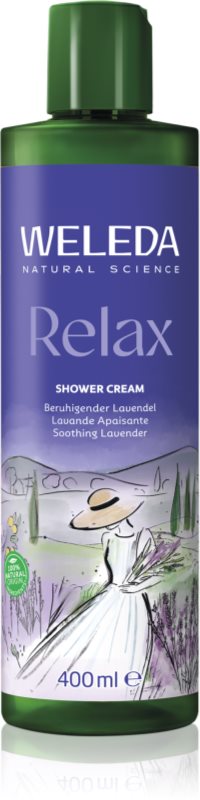 Weleda Relax cremă de duș relaxantă Levander 400 ml