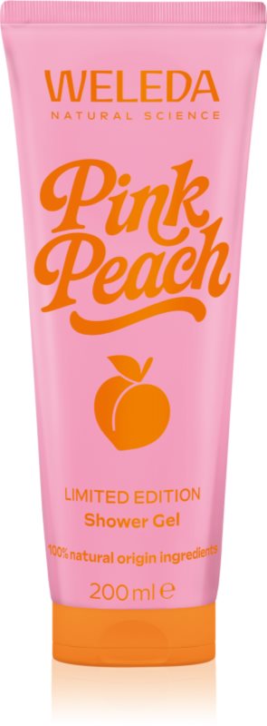 Weleda Pink Peach gel de dus racoritor 200 ml