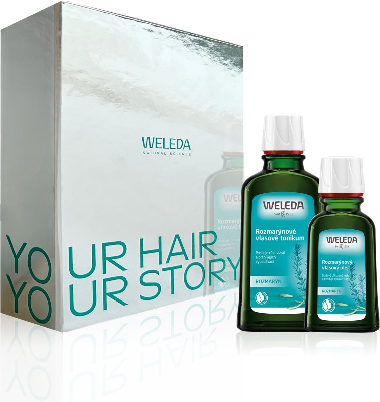 Weleda Rosemary set cadou pentru întărirea și creșterea părului