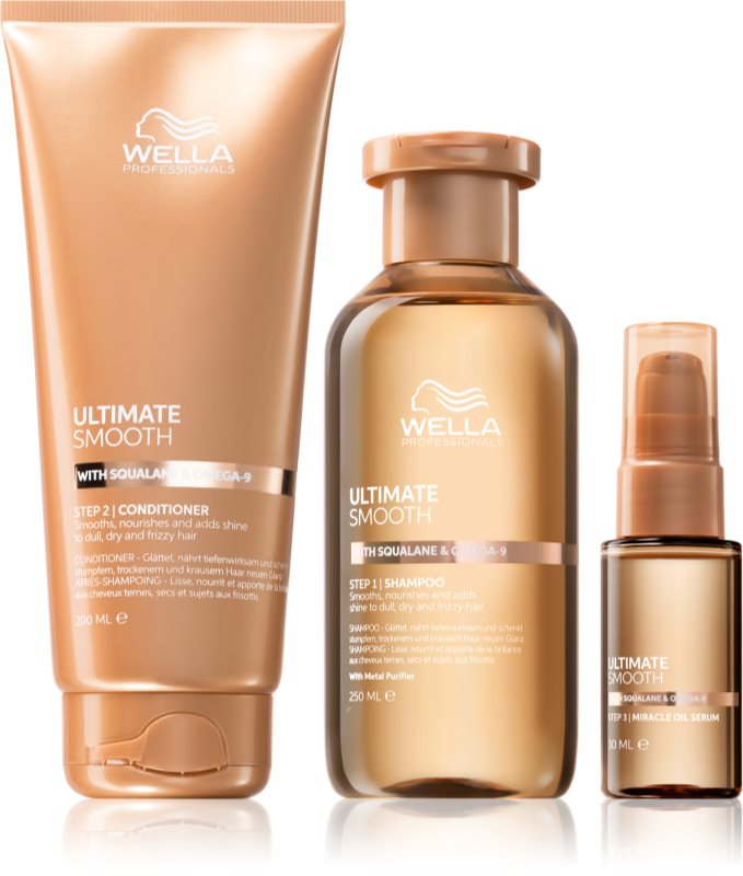 Wella Professionals Ultimate Smooth Set set pentru un par stralucitor si catifelat