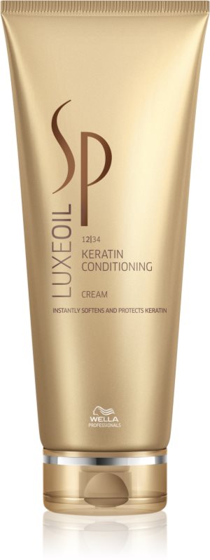 Wella Professionals SP Luxe Oil conditioner cu keratina pentru par deteriorat 200 ml