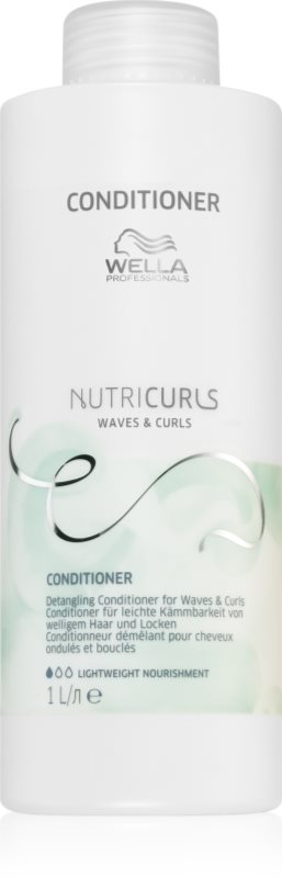 Wella Professionals Nutricurls Waves & Curls balsam hranitor pentru par usor de pieptanat