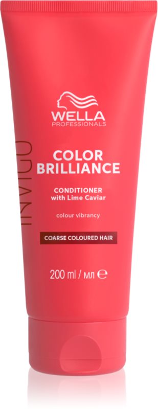 Wella Professionals Invigo Color Brilliance Balsam pentru parul ondulat, aspru si gros pentru păr vopsit