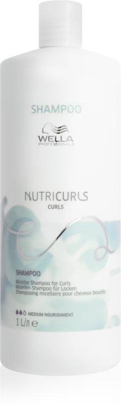 Wella Professionals Nutricurls Curls șampon micelar delicat pentru păr creț