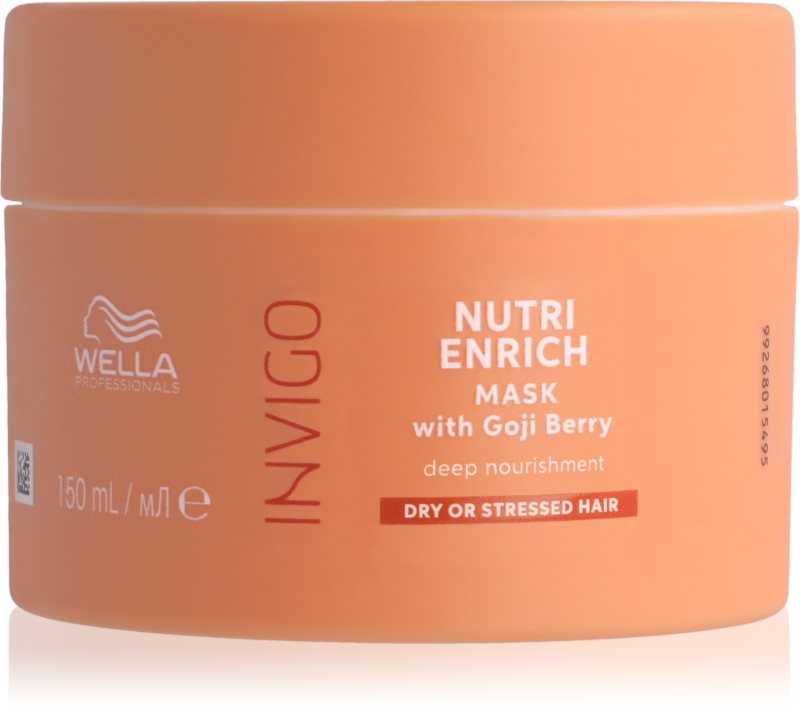 Wella Professionals Invigo Nutri-Enrich mască hrănitoare profundă pentru par uscat