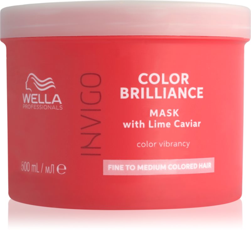 Wella Professionals Invigo Color Brilliance masca hidratanta pentru par fin