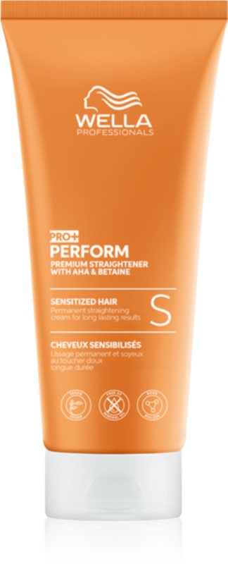 Wella Professionals Perform+ Straightener S par permanent pentru iluminarea părului sau pentru părul cu șuvițe 200 ml
