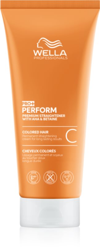Wella Professionals Perform+ Straightener C par permanent pentru păr vopsit 200 ml