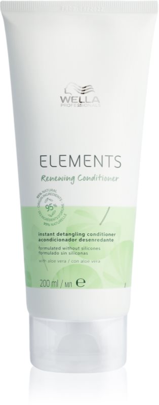 Wella Professionals Elements Renewing balsam pentru regenerare pentru un par stralucitor si catifelat