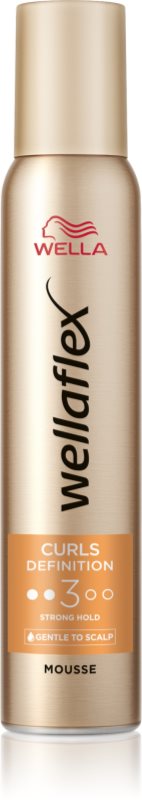 Wella Wellaflex Curls Definition spuma pentru par ondulat si cret 200 ml