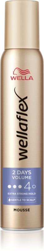 Wella Wellaflex 2 Days Volume spuma pentru volum mărit Vol 4 200 ml