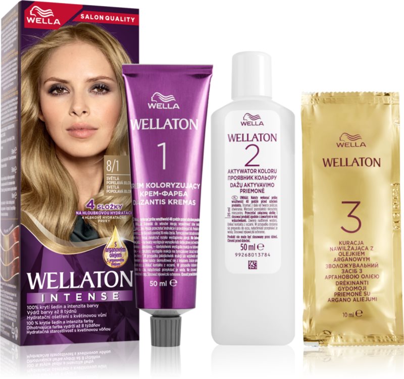 Wella Wellaton Intense Culoare permanenta pentru par cu ulei de argan