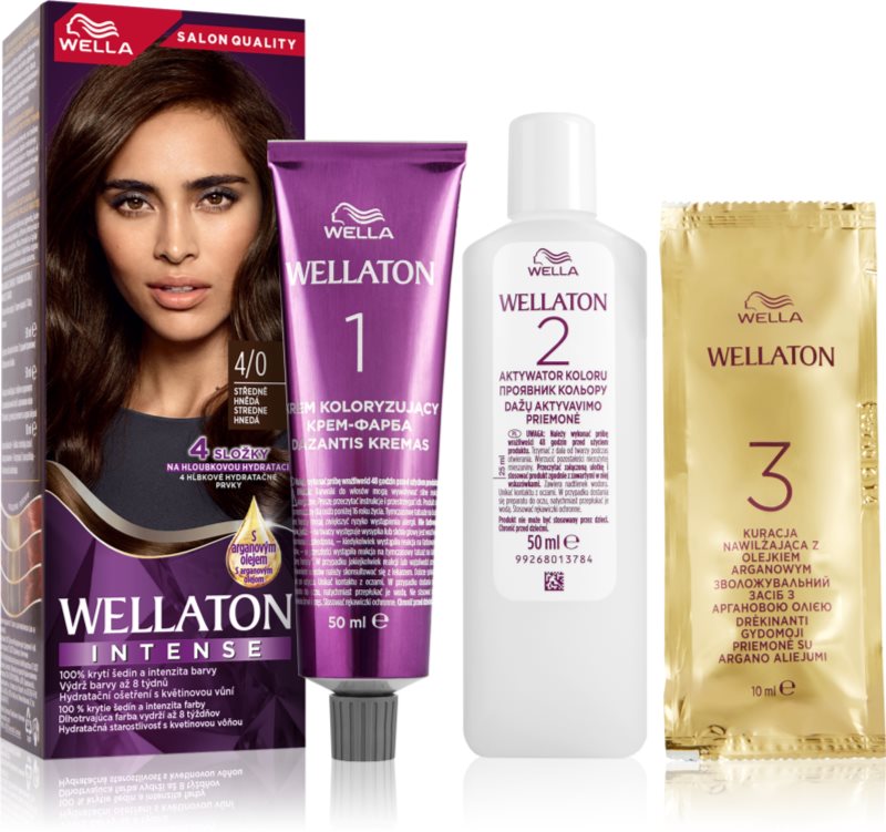 Wella Wellaton Intense Culoare permanenta pentru par cu ulei de argan