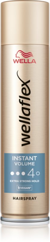 Wella Wellaflex Instant Volume fixativ cu fixare puternică și extra volum 250 ml