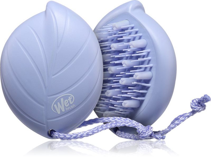 Wet Brush Go Green Oil infused scalp massager and exfoliator perie pentru masaj pentru par si scalp 1 buc