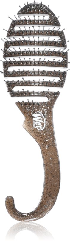 Wet Brush Shower Glitter Dtangler Pink perie de par in dus