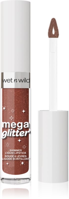 Wet n Wild Mega Glitter ruj lichid mat cu particule stralucitoare