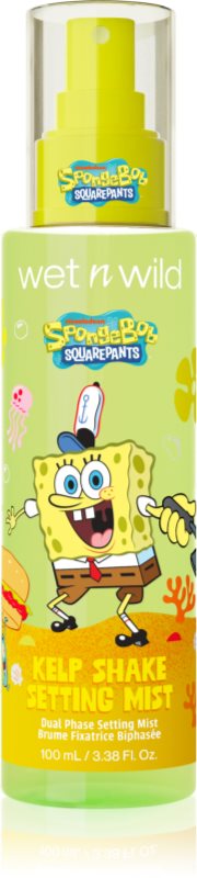 Wet n Wild SpongeBob SquarePants Kelp Shake Setting Mist fixator make-up 100 ml