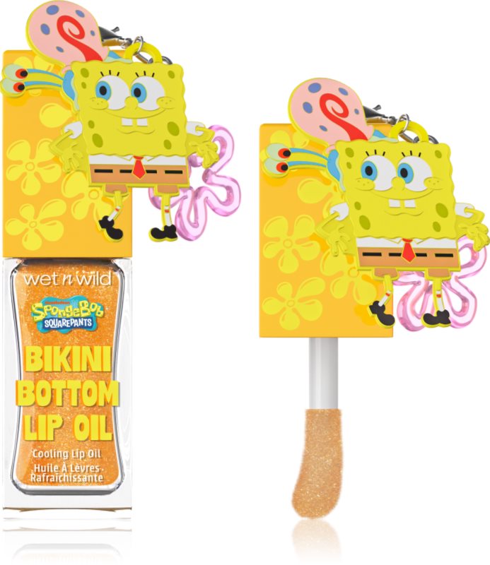 Wet n Wild SpongeBob SquarePants Bikini Bottom Lip Oil ulei nuanțator pentru buze cu efect racoritor
