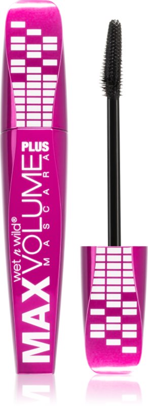 Wet n Wild Max Volume Plus mascara pentru un maxim de volum culoare Black 8 ml